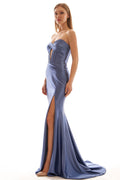 Strapless Evening Dress