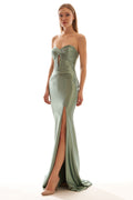 Strapless Evening Dress