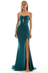 Strapless Evening Dress