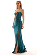 Strapless Evening Dress