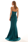 Strapless Evening Dress