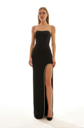 Strapless Evening Dress