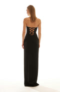 Strapless Evening Dress