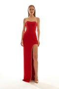 Strapless Evening Dress