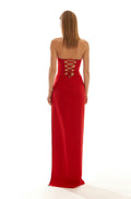 Strapless Evening Dress