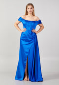 Off Shoulder Corset Maxi Dress