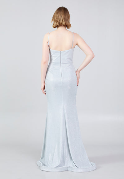 Maxi Crepe Mermaid Dress