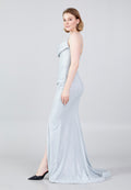 Maxi Crepe Mermaid Dress