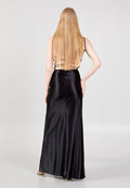 Backless Spaghetti-strap Maxi Dress