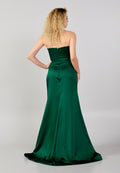 Strapless Mermaid Evening Dress