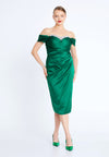 Off Shoulder Midi Dress