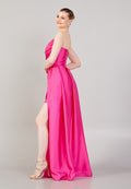 Strapless Spaghetti Strap Maxi Dress