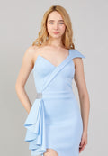 One Shoulder Short Dress