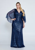 Maxi Dress Sequin Plus Size