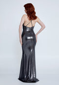 Metallic Maxi Dress