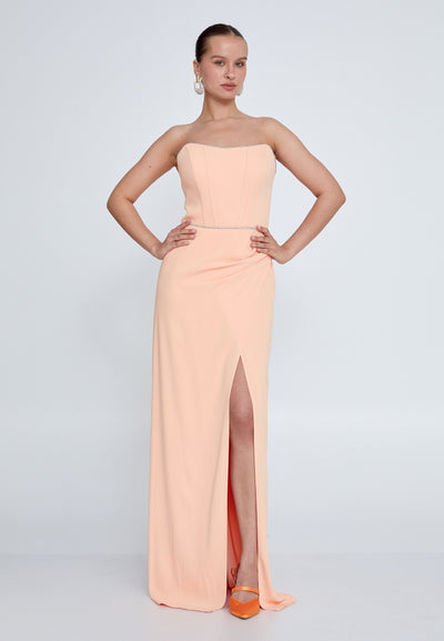 Strapless Maxi Dress