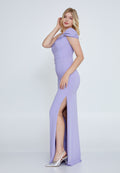 One Shoulder Maxi Dress