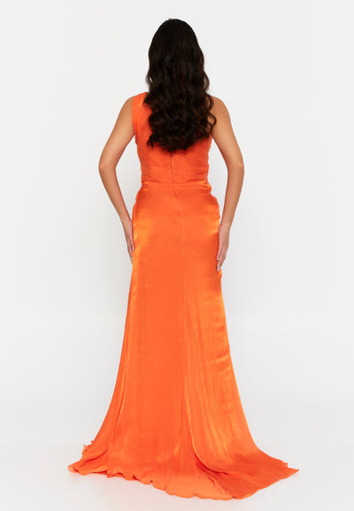 One Shoulder Maxi dress