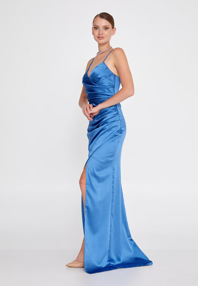 Spaghetti-Strap Maxi Dress
