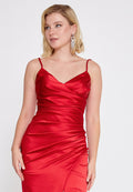 Spaghetti-Strap Maxi Dress