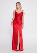Spaghetti-Strap Maxi Dress