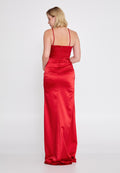 Spaghetti-Strap Maxi Dress