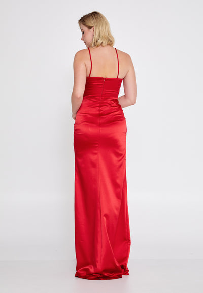 Spaghetti-Strap Maxi Dress