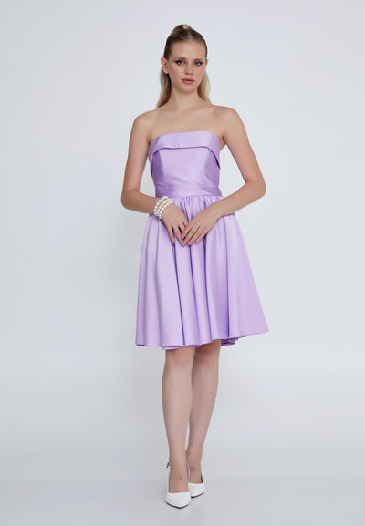 Strapless Short Cocktail Dress