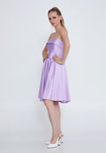 Strapless Short Cocktail Dress