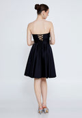 Strapless Short Cocktail Dress