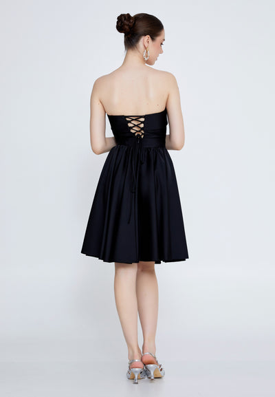 Strapless Short Cocktail Dress