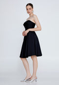Strapless Short Cocktail Dress