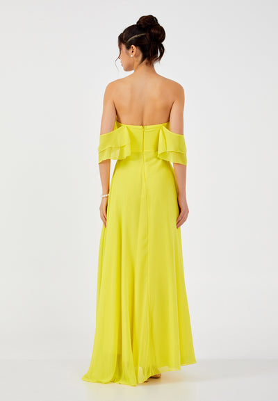 Off shoulder maxi Dress