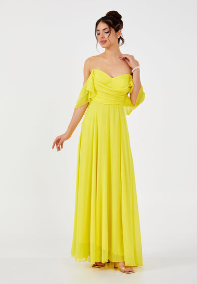 Off shoulder maxi Dress