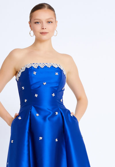 Strapless Maxi Dress