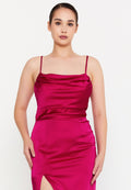 Spaghetti-Strap Maxi Dress