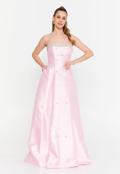 Strapless Maxi Dress