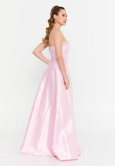 Strapless Maxi Dress