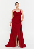 Spaghetti-Strap Maxi Dress