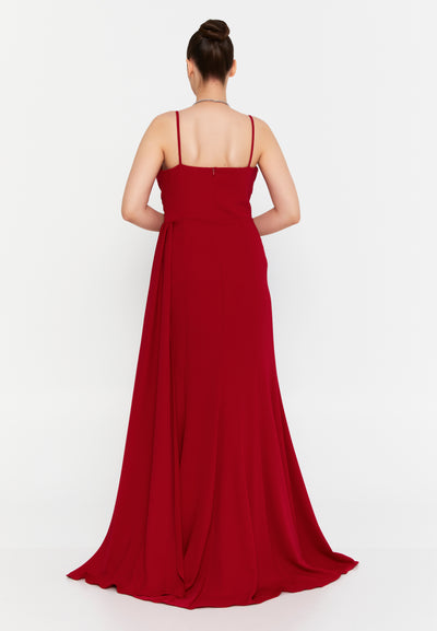 Spaghetti-Strap Maxi Dress