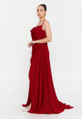 Spaghetti-Strap Maxi Dress