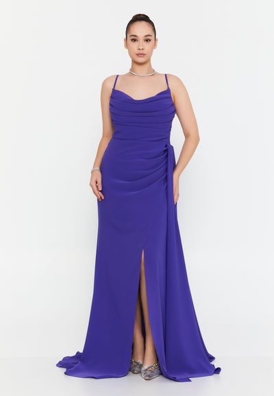 Spaghetti-Strap Maxi Dress