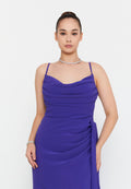 Spaghetti-Strap Maxi Dress