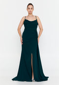 Spaghetti-Strap Maxi Dress