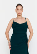 Spaghetti-Strap Maxi Dress