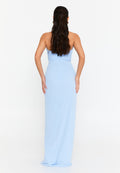 Strapless Maxi Prom Dress
