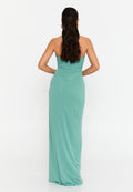 Strapless Maxi Prom Dress