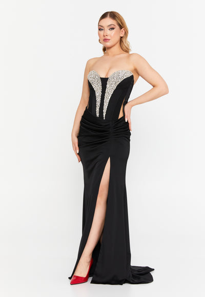 Strapless Maxi Dress