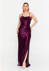 Spaghetti-Strap Corset Prom Dress