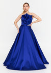 Strapless A Line Maxi dress